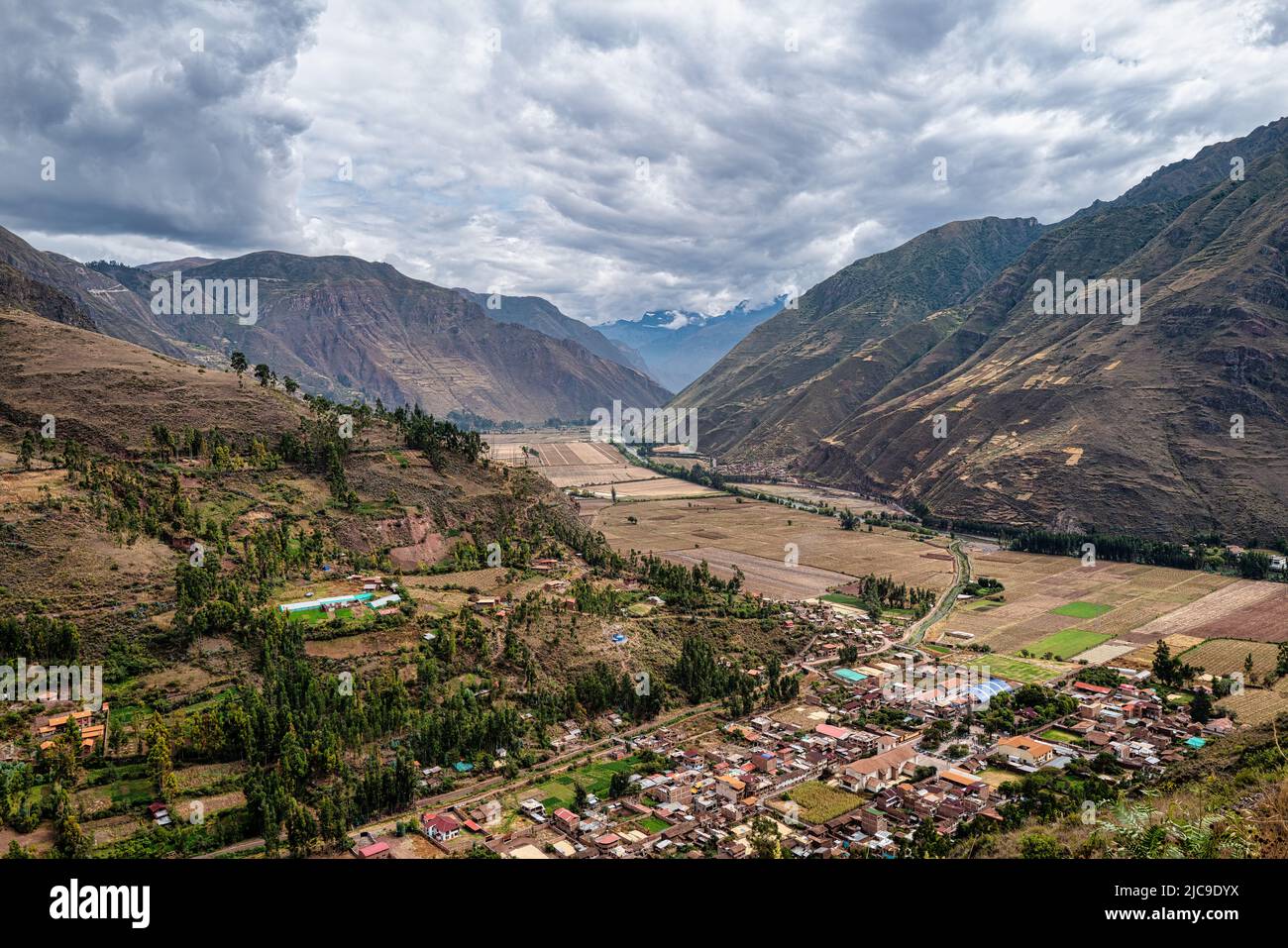 Vallée sacrée, près de Cusco (Cuzco) Pérou Banque D'Images