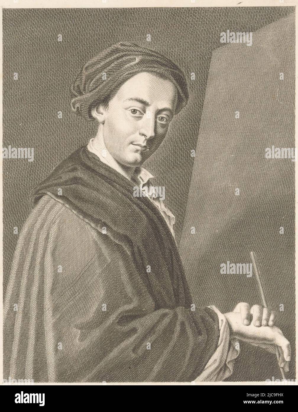 Artiste johann justin preissler portraits Banque de photographies et d