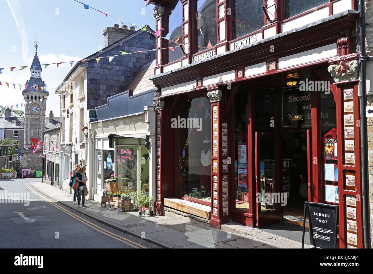 Librairie Richard Booth, Lion Street, Hay-on-Wye, Brecknockshire, Powys, Pays de Galles, Grande-Bretagne, Royaume-Uni, Royaume-Uni, Europe Banque D'Images