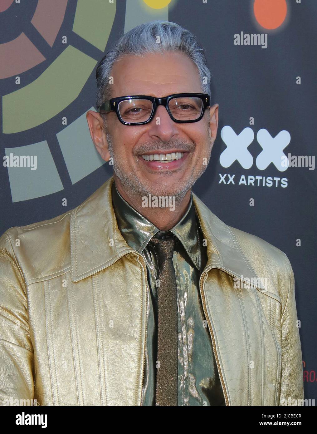 Jeff Goldblum arrive à la Charlize Theron Africa Outreach Project 2022 Block Party tenue à Universal Studios Backlot à Universal City, CA, le samedi 11, 2022. (Photo de Juan Pablo Rico/Sipa USA) Banque D'Images