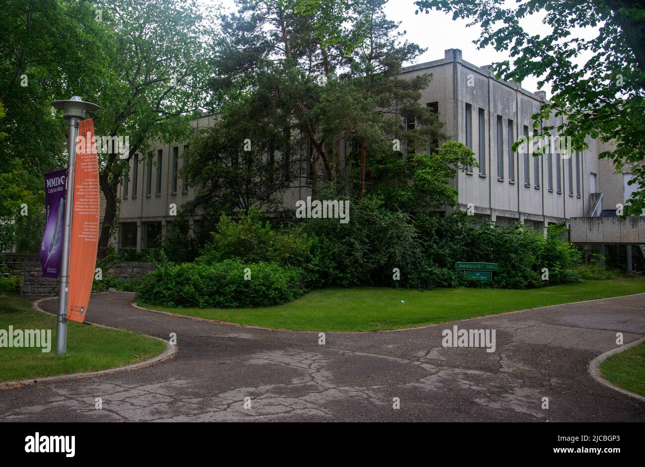 Marquis Hall, Université de la Saskatchewan, campus principal, Saskatoon (Saskatchewan). Banque D'Images
