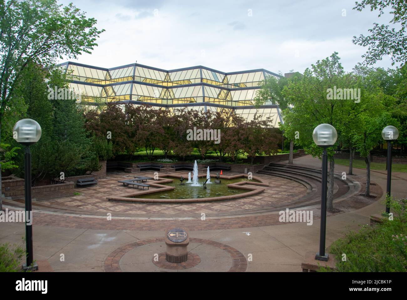 Innovation place, Université de la Saskatchewan, campus principal, Saskatoon (Saskatchewan). Banque D'Images