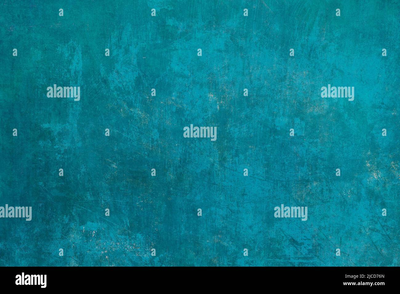 Bleu aspect vieilli sur le mur grunge l'arrière-plan Banque D'Images