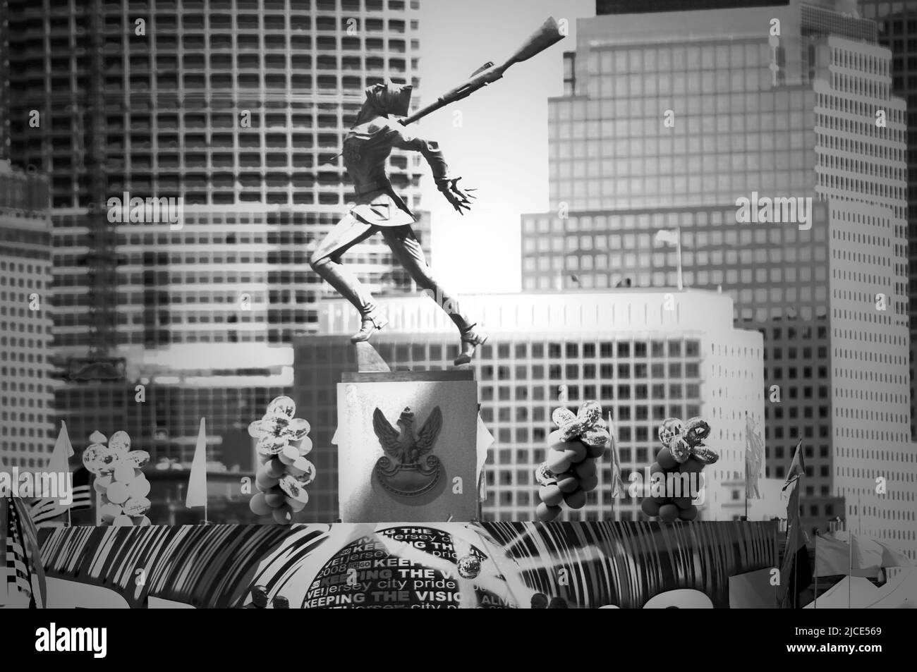 JC Pride Fest à Exchange place à Jersey City, New Jersey Banque D'Images