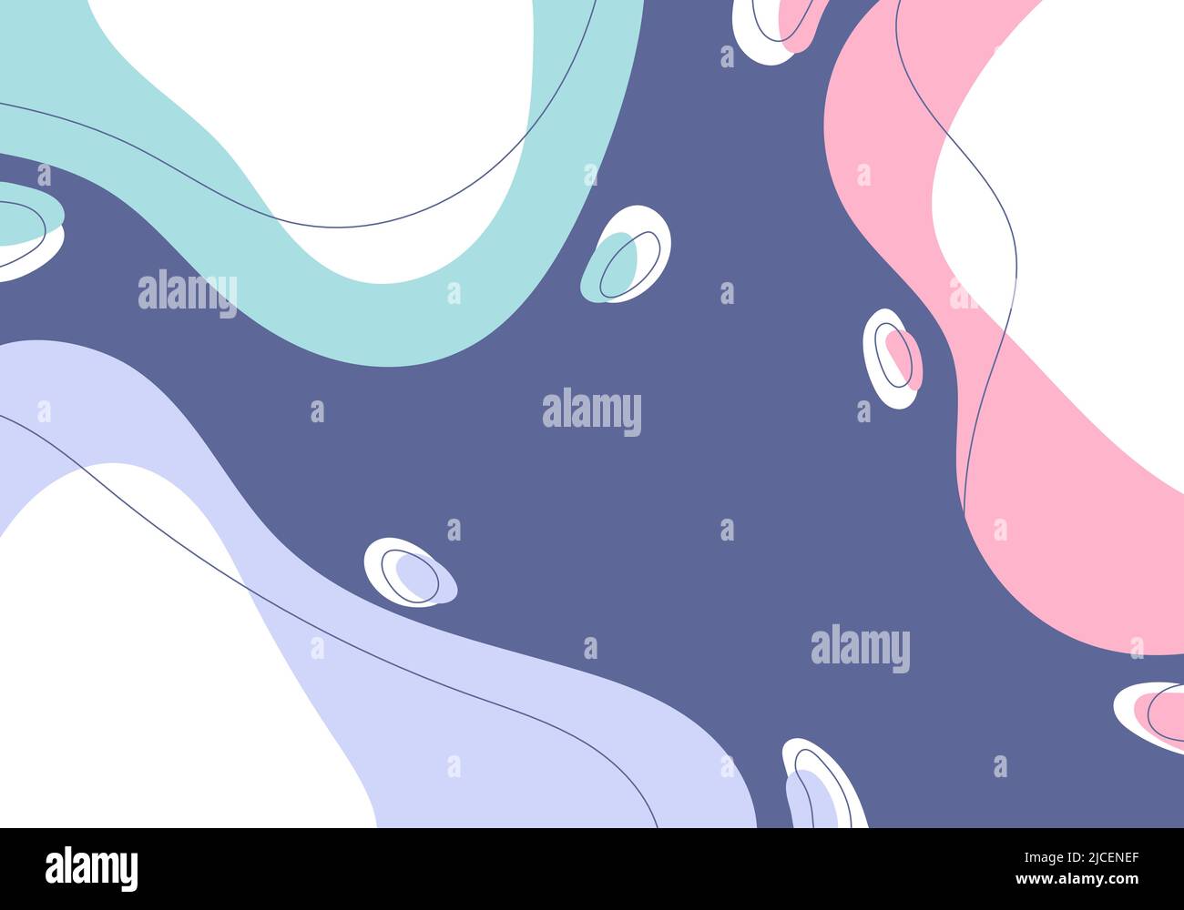 Motif abstrait en forme de doodle coloré ligne à rayures style décoratif. Modèle de conception se chevauchant pour l'arrière-plan de l'affiche. Vecteur Illustration de Vecteur