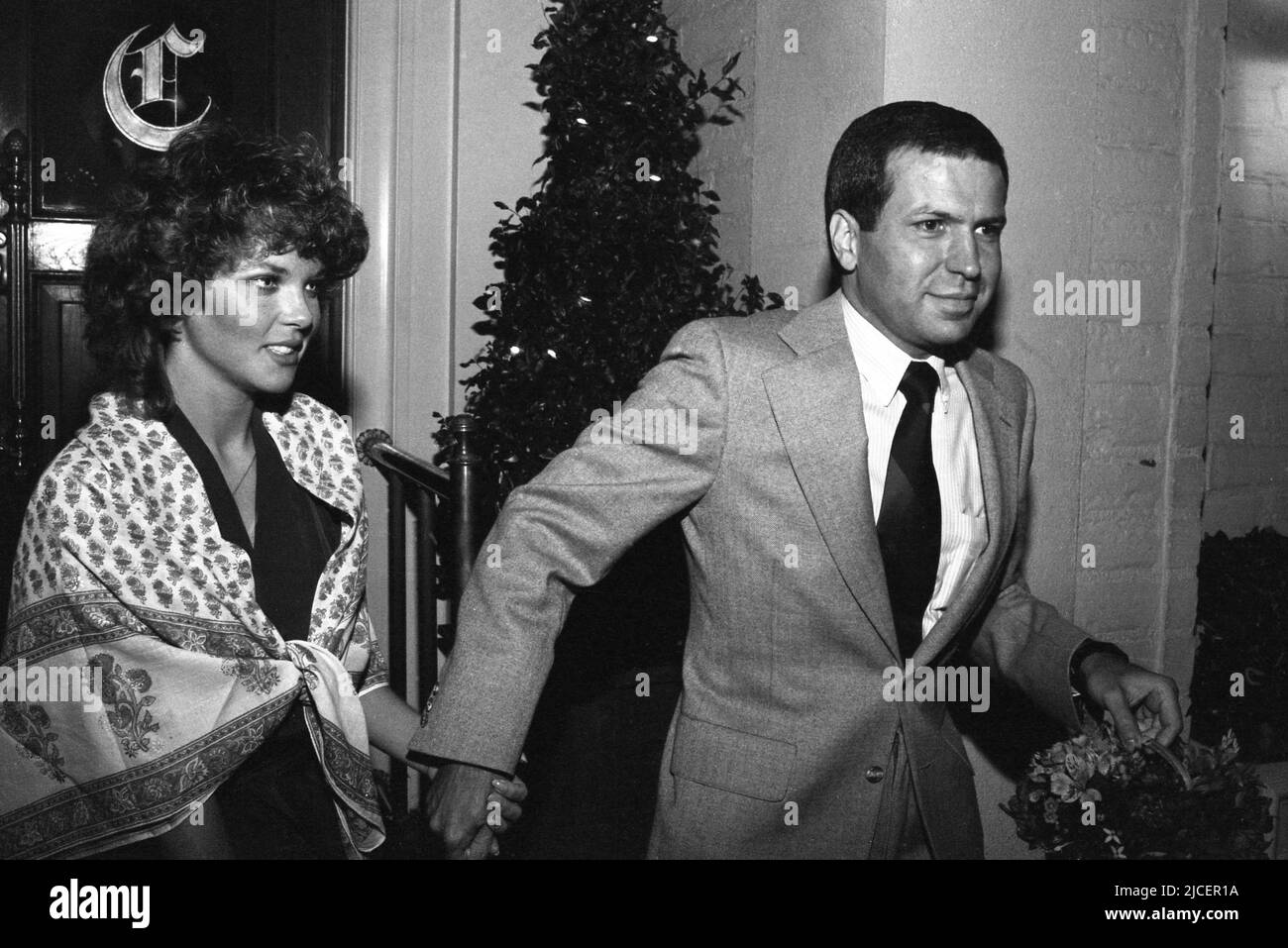 Melissa Sue Anderson et Frank Sinatra Jr. 18 juin 1982 crédit: Ralph Dominguez/MediaPunch Banque D'Images
