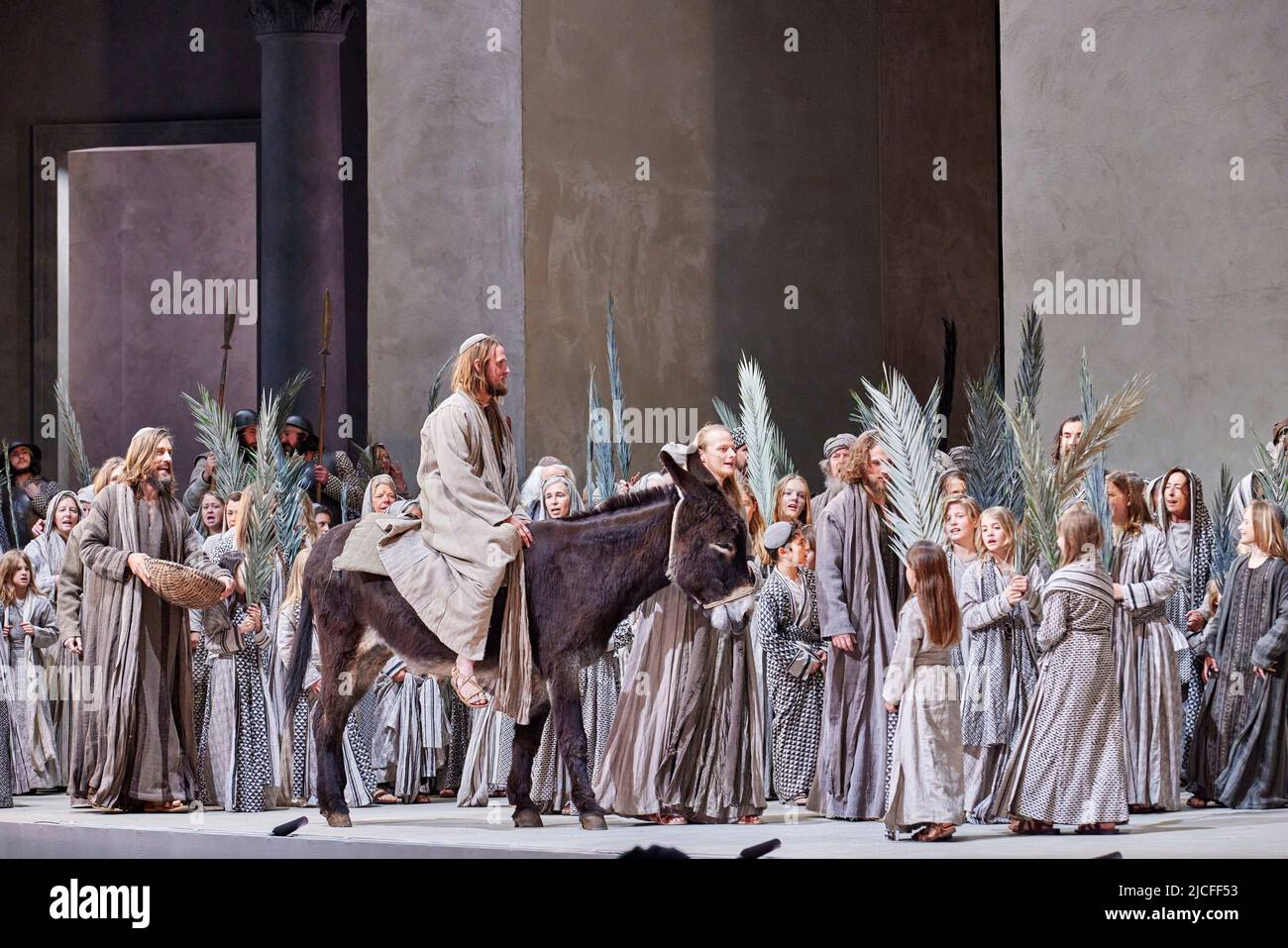 Passion Play Oberammergau, répétition de photos 04.05.2022 Banque D'Images