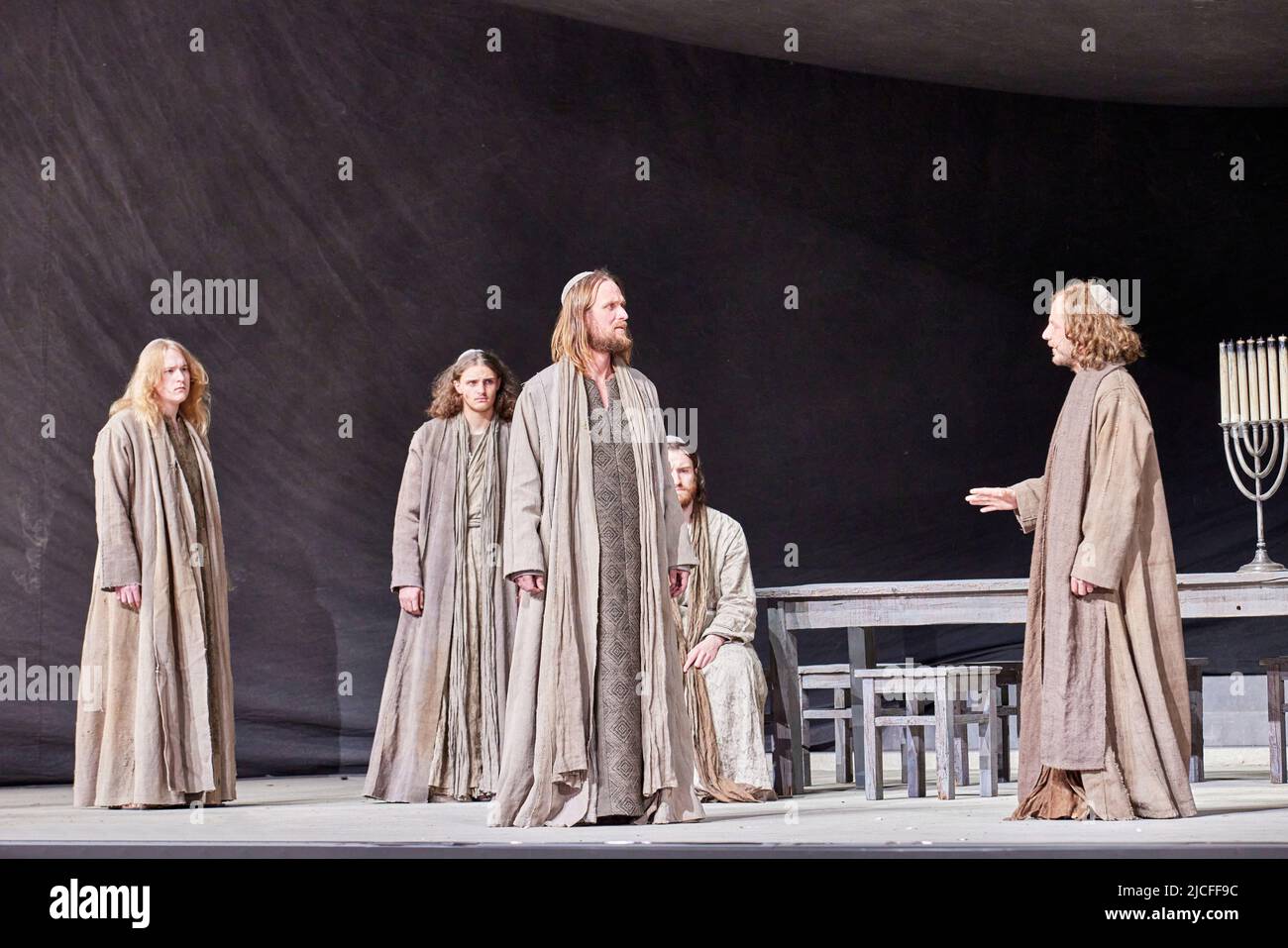 Passion Play Oberammergau, répétition de photos 04.05.2022 Banque D'Images