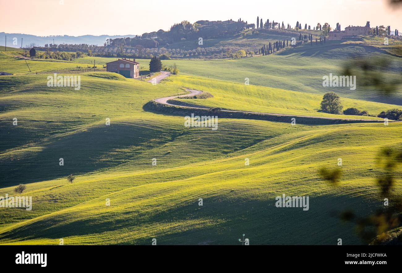 Toscane, paysage Banque D'Images