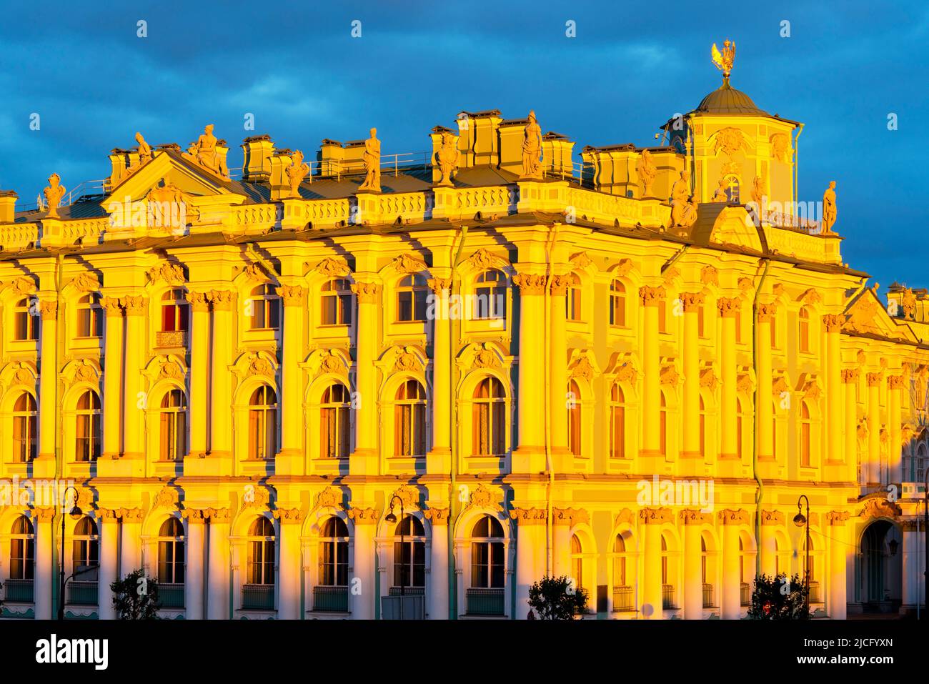 Palais d'hiver, Musée de l'Ermitage, Saint-Pétersbourg, Russie Banque D'Images