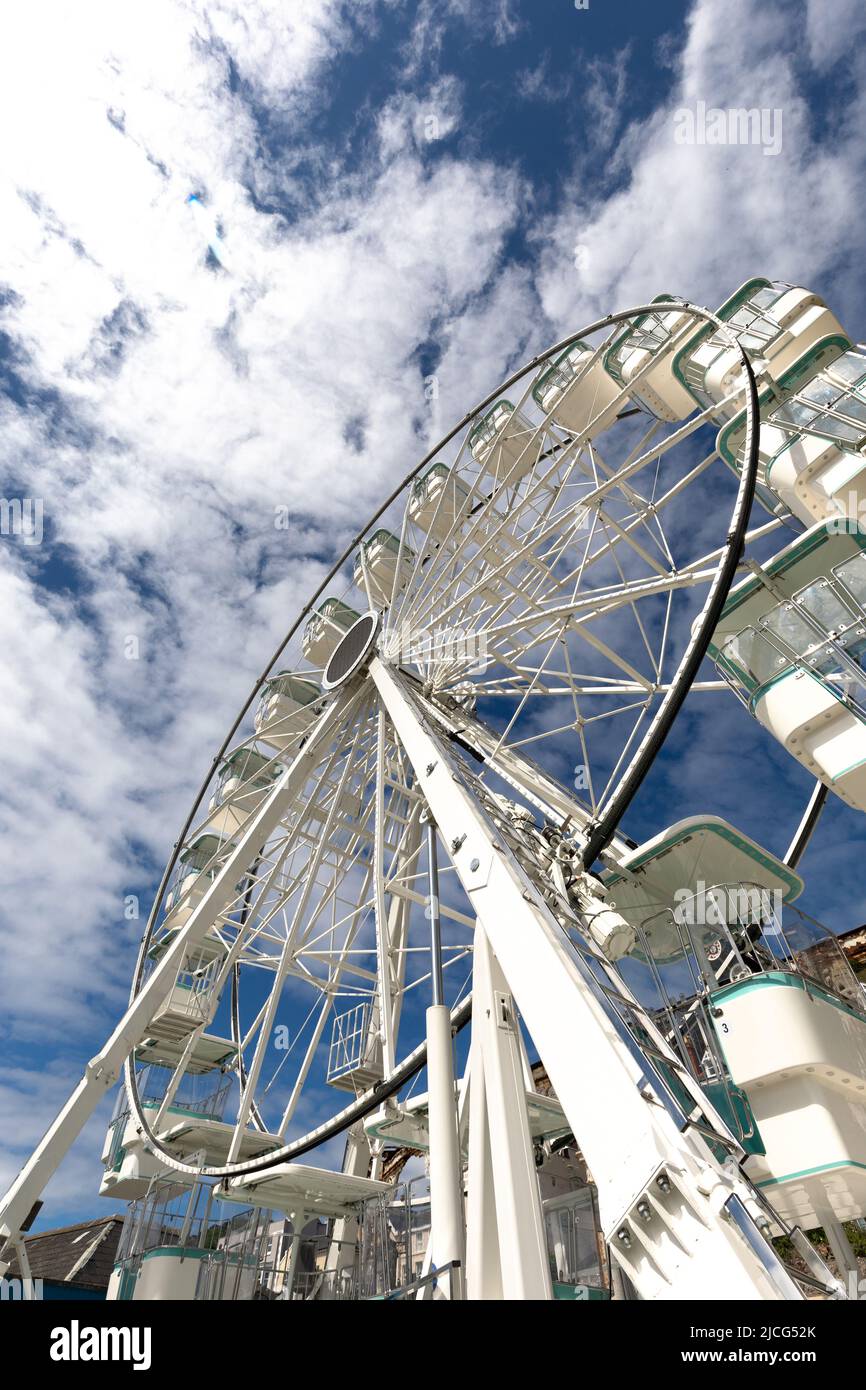 Llandudno. Grande roue sur Pier. Pays de Galles du Nord Royaume-Uni Banque D'Images