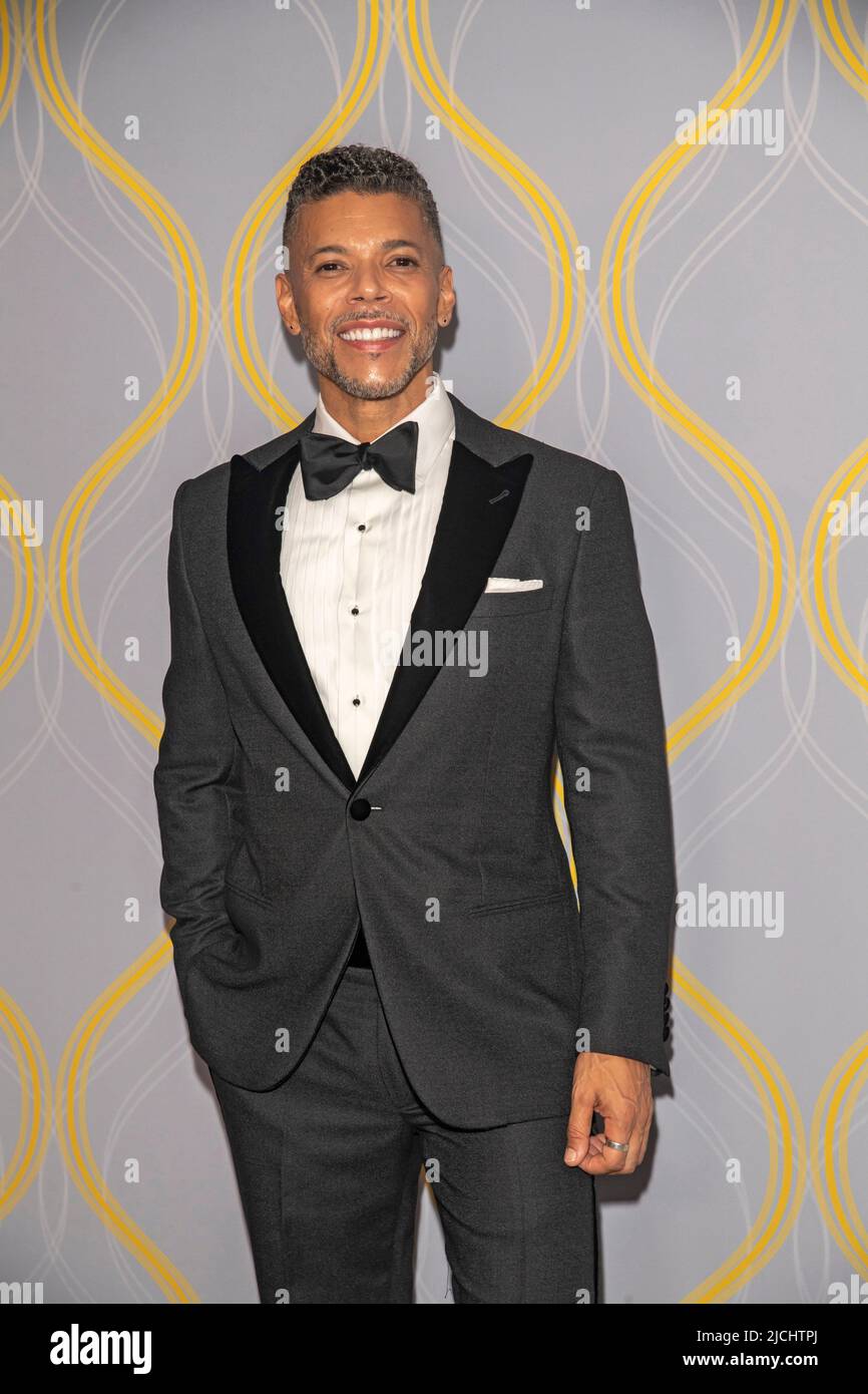 New York, États-Unis. 12th juin 2022. Wilson Cruz assiste aux Tony Awards annuels 75th au radio City Music Hall de New York. Crédit : SOPA Images Limited/Alamy Live News Banque D'Images