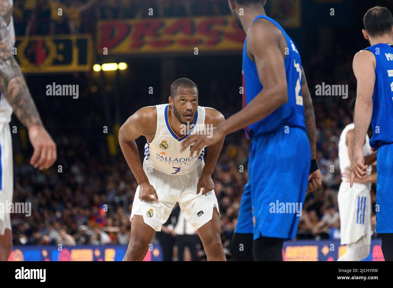 Barcelone, Espagne. 13th juin 2022. 13nd juin 2022 ; Palau Blaugrana, Barcelone ; Espagne ; Liga Endesa ACB ; Final 1; FC Barcelone vs Real Madrid 900/Cormon Press Credit: CORMON PRESS/Alay Live News Banque D'Images