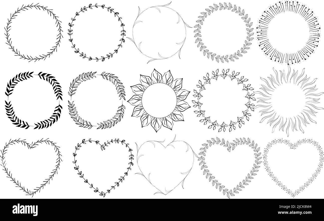 Couronnes fleuries vectorielles avec illustration faite à la main de fleurs violettes, roses, orange, or, jaunes pour la broderie, la mode et le mariage Illustration de Vecteur Couronnes fleuries vectorielles avec illustration faite à la main de fleurs violettes, roses, orange, or, jaunes pour la broderie, la mode et le mariage Illustration de Vecteur