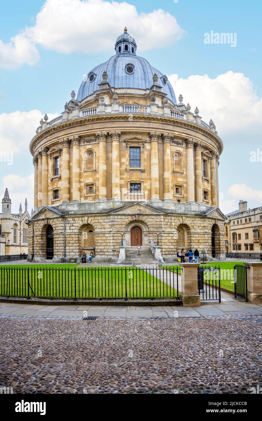 The Radcliffe Camera Oxford England salle de lecture de la bibliothèque de l'Université d'Oxford Banque D'Images