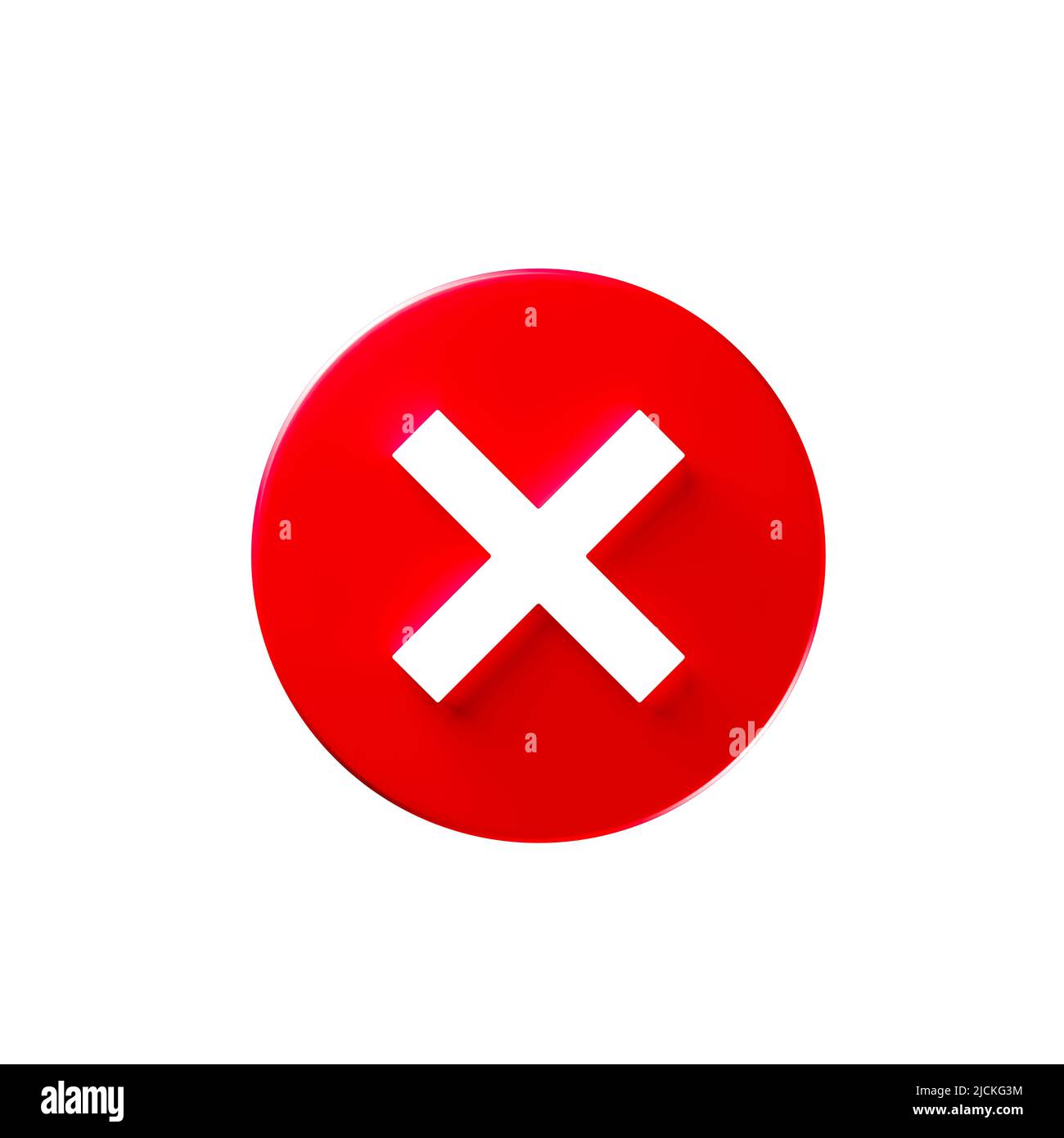 Comment Inserer Une Croix Dans Un Carre Red cross button refuse wrong Banque de photographies et d'images à haute  résolution - Alamy