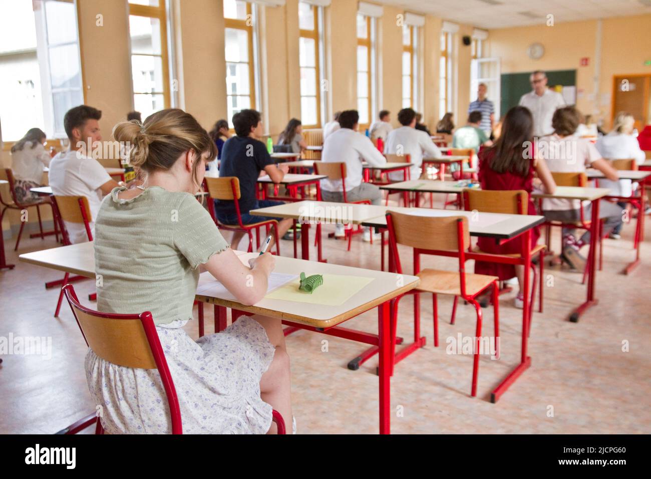 Baccalaureat epreuve france Banque de photographies et d’images à haute ...