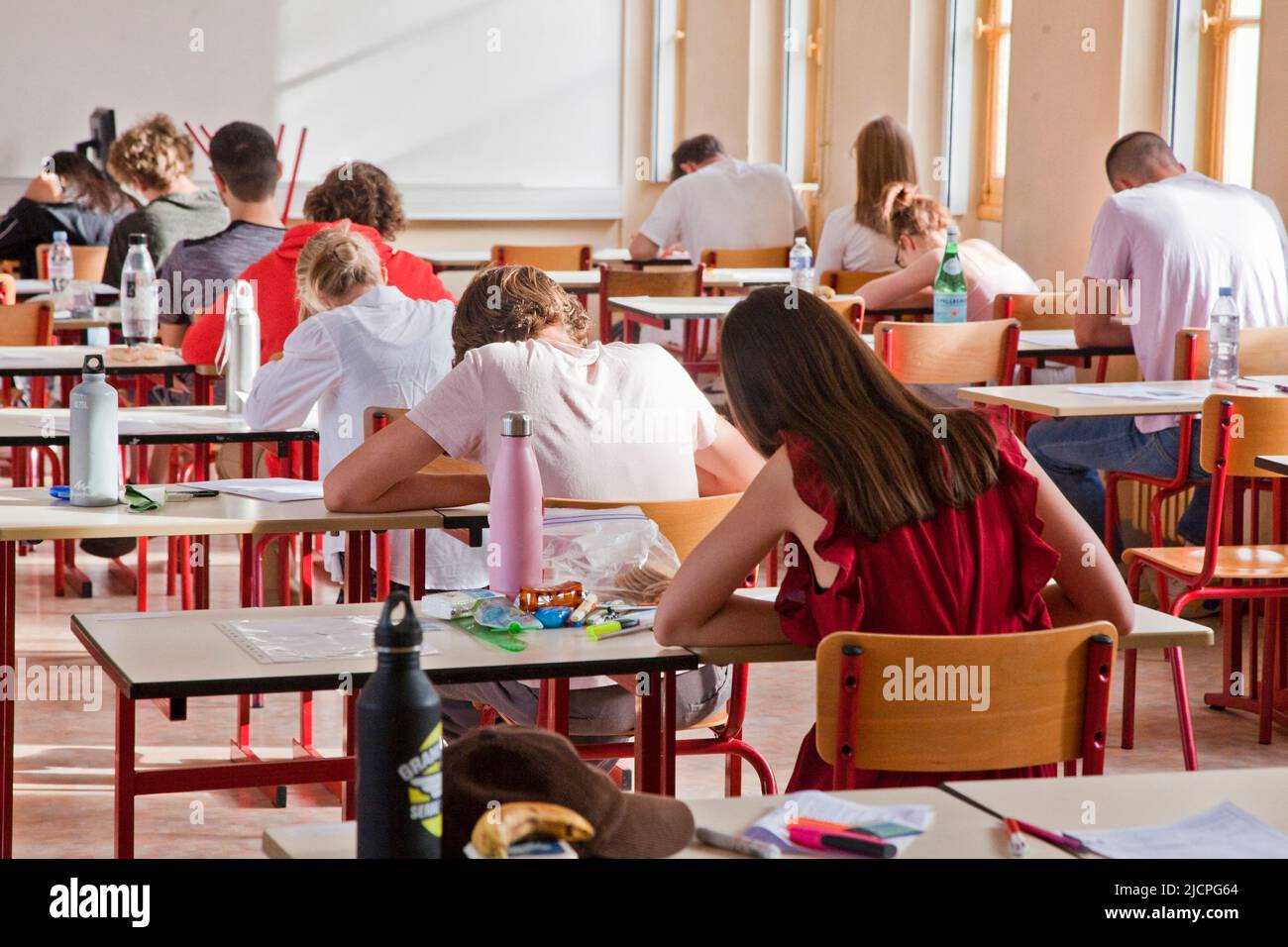 Baccalaureat epreuve france Banque de photographies et d’images à haute ...