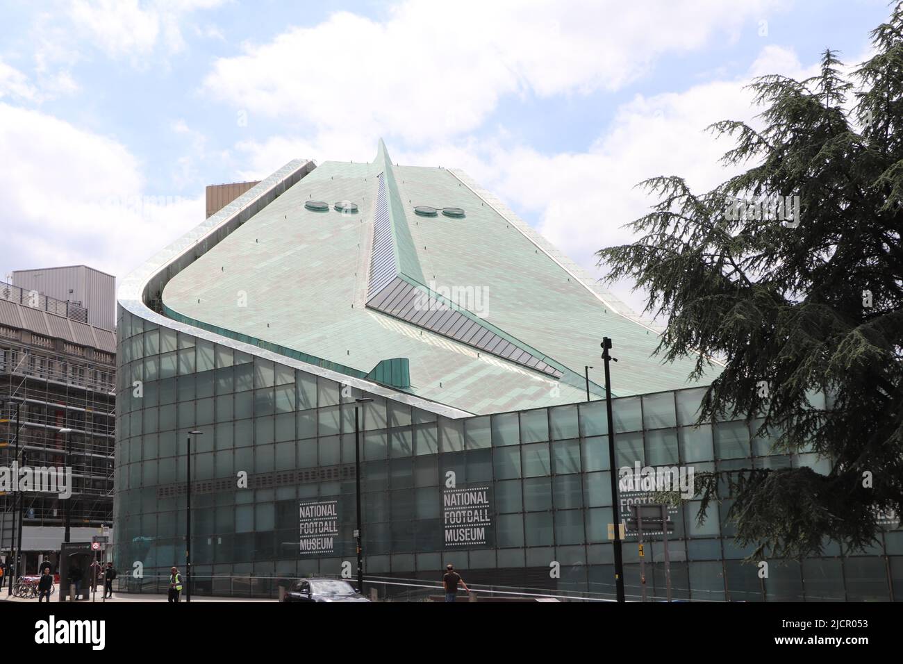 Musée national du football, Manchester, Royaume-Uni Banque D'Images