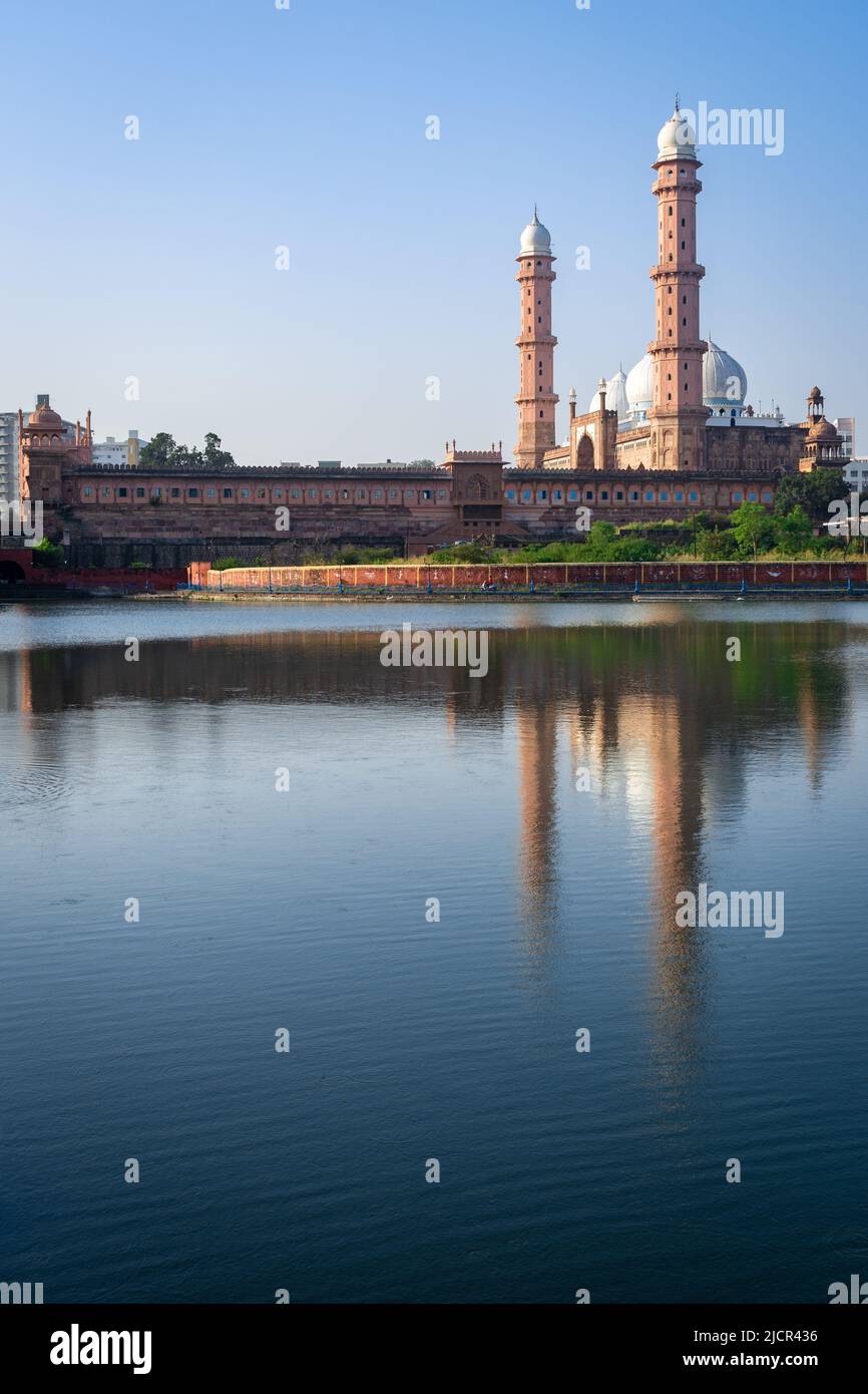 Taj UL Masajid, Bhopal, Madhya Pradesh, Inde. L'une des plus grandes mosquées d'Asie Banque D'Images