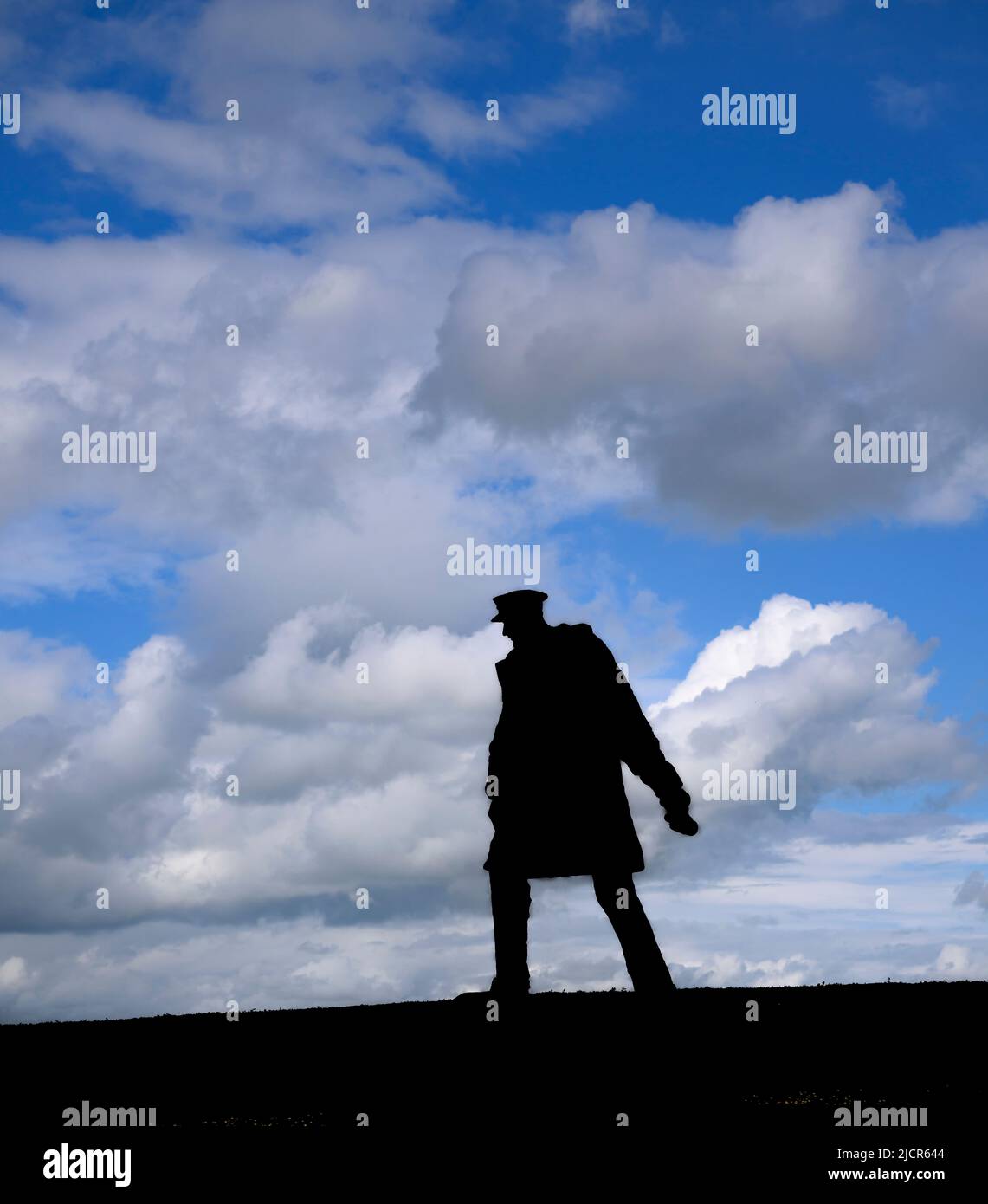 Doune, Perthshire, Écosse – Mémorial de David Stirling, propriétaire écossais et officier de l'armée de la Seconde Guerre mondiale, fondateur du Service aérien spécial (SAS) Banque D'Images