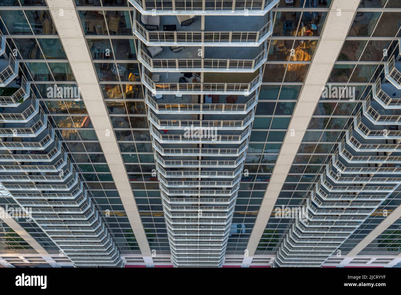 Appartements à Midtown Atlanta, Géorgie Banque D'Images