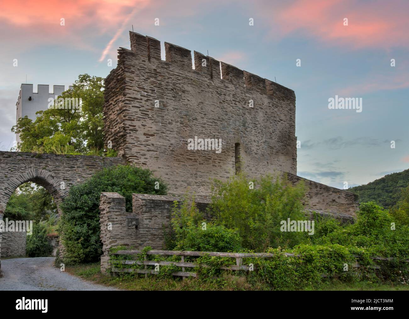 Château de Burg Sterrenberg Kamp-Bornhofen Banque D'Images