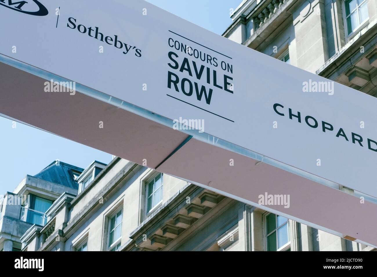 Concours sur le salon automobile Savile Row à Londres, Royaume-Uni Banque D'Images