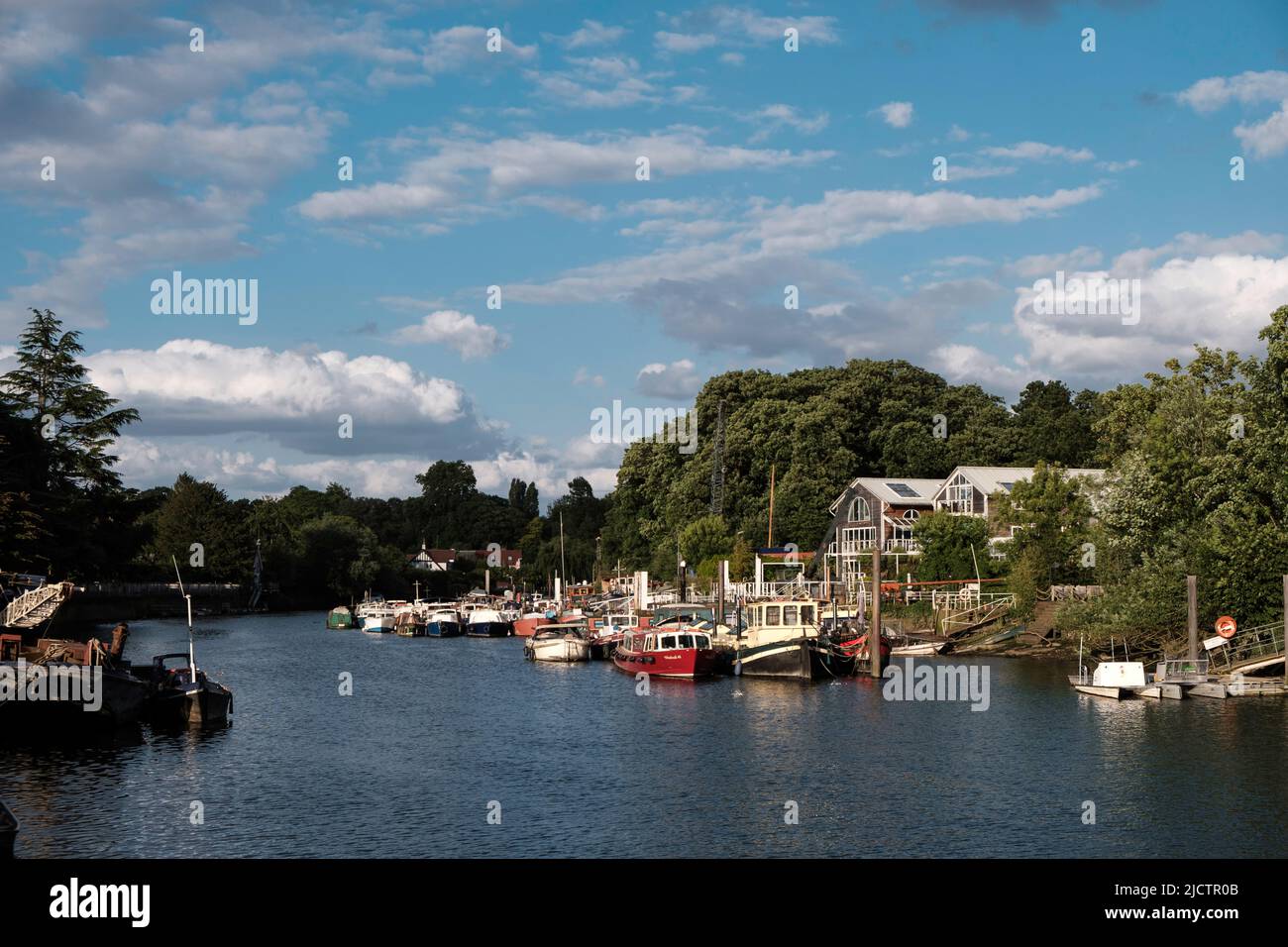 River Thames, Twickenham, Londres, Royaume-Uni Banque D'Images