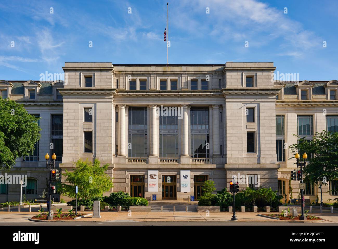 Musée national d'histoire naturelle à Washington, D.C., États-Unis. Musée d'Histoire naturelle administré par la Smithsonian institution. Banque D'Images