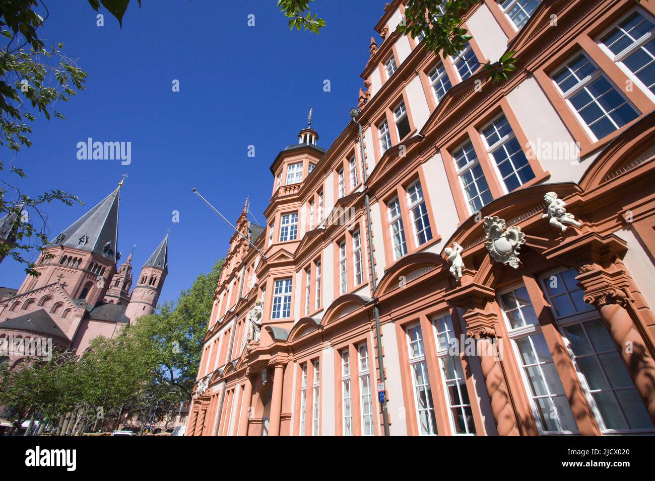 Allemagne, Rhénanie-Palatinat, Mayence, Musée Gutenberg, Banque D'Images