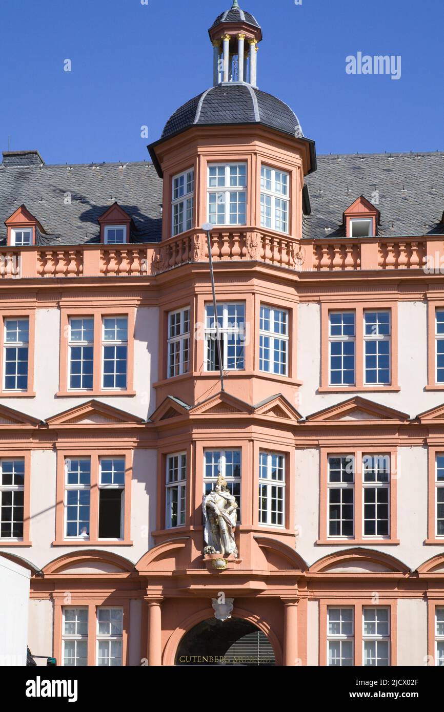Allemagne, Rhénanie-Palatinat, Mayence, Musée Gutenberg, Banque D'Images