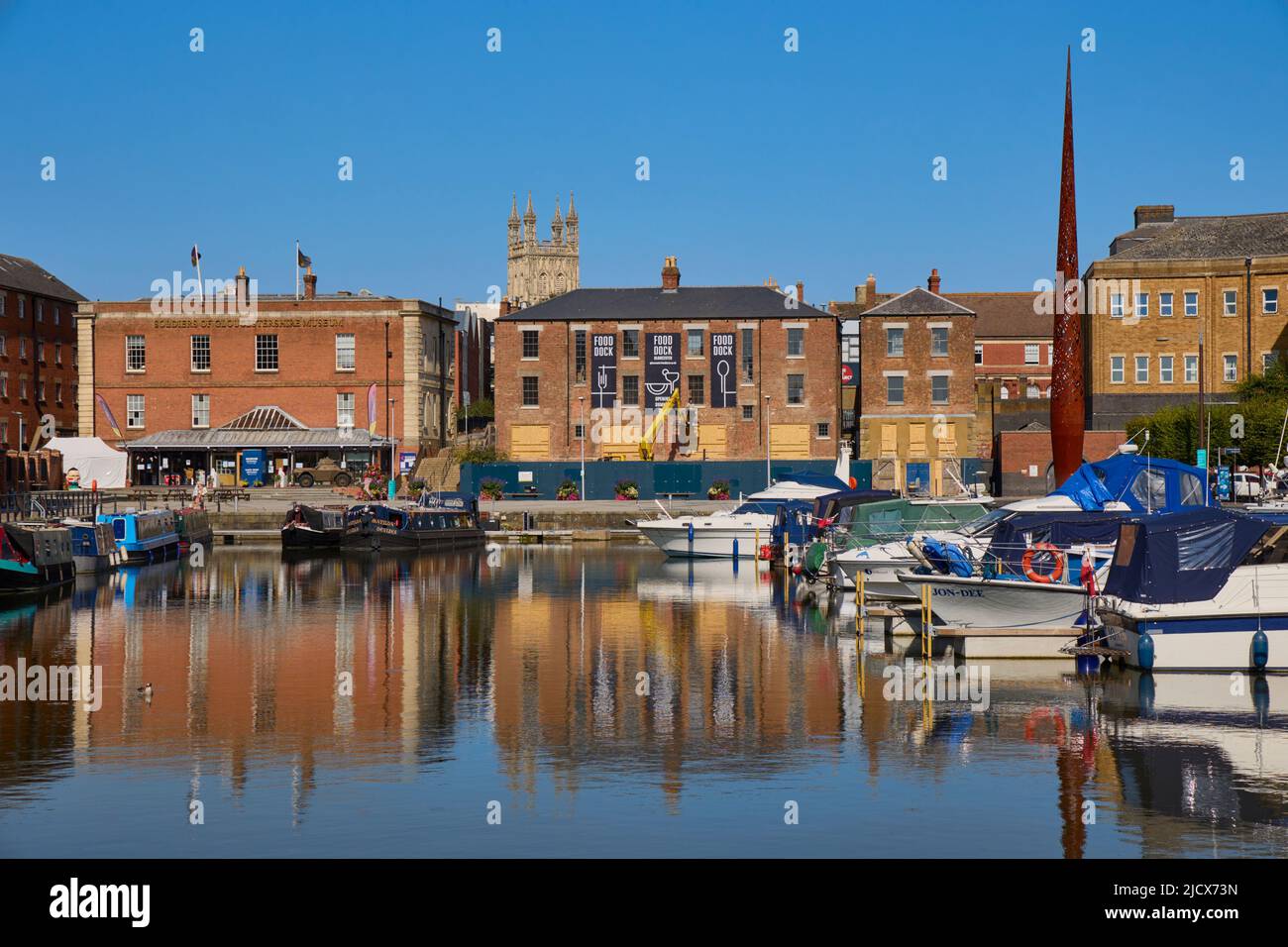 Gloucester Docks, Gloucester, Gloucestershire, Angleterre, Royaume-Uni, Europe Banque D'Images
