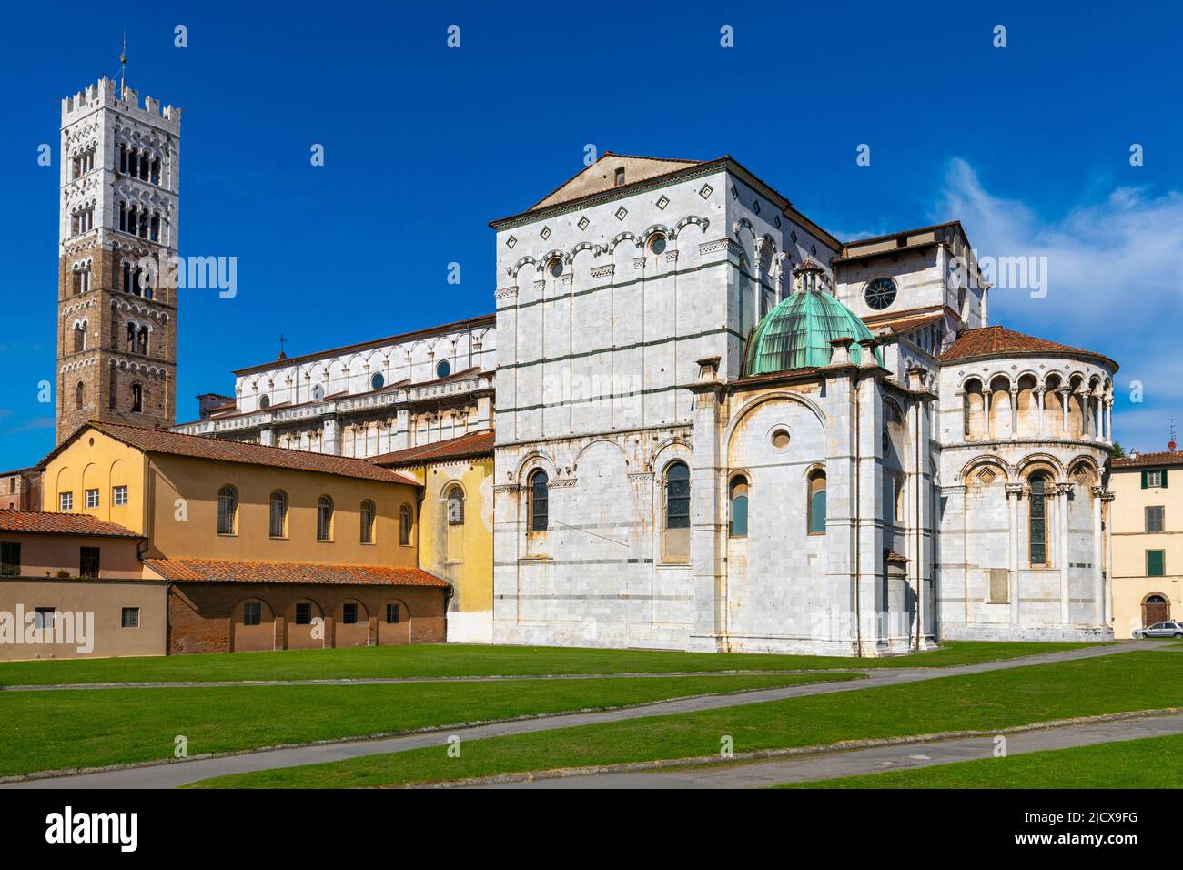 Chiesa Cattolica Parrocchiale, San Martino Duomo (St. Martin Cathedral), Lucca, Toscane, Italie, Europe Banque D'Images