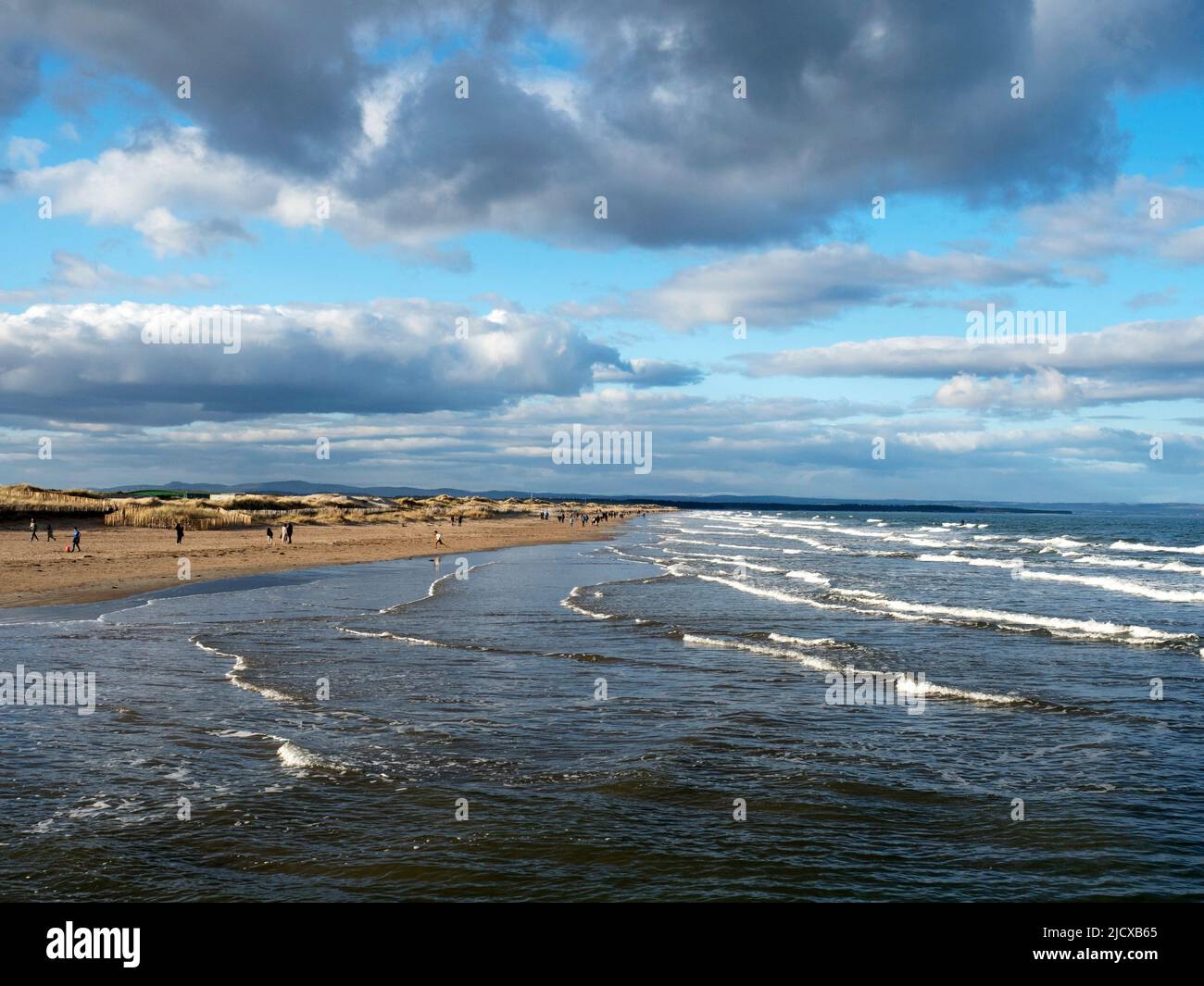 West Sands at St. Andrews, Fife, Écosse, Royaume-Uni, Europe Banque D'Images