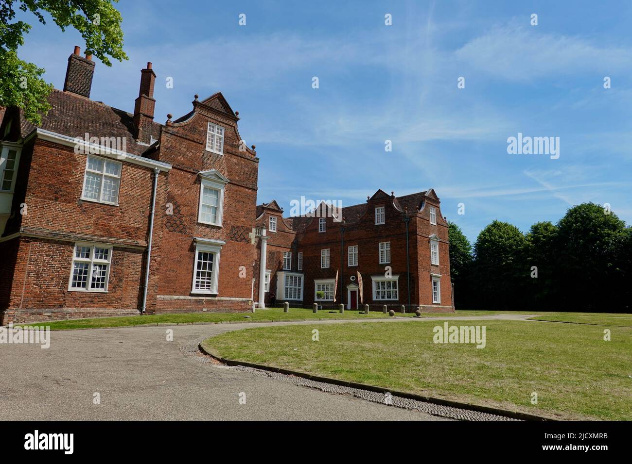 Ipswich, Suffolk, Royaume-Uni - 16 juin 2022 : demeure du parc de Christchurch. Banque D'Images