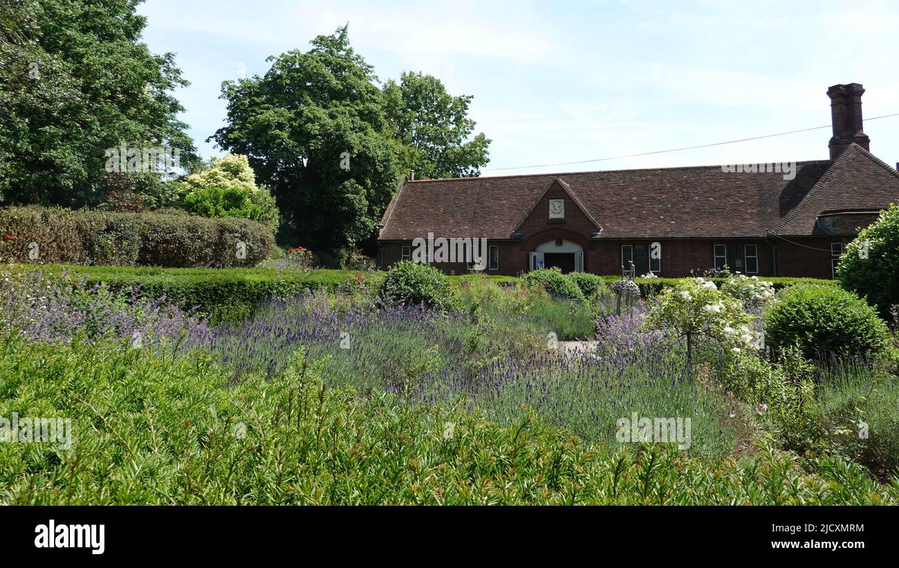 Ipswich, Suffolk, Royaume-Uni - 16 juin 2022 : demeure du parc de Christchurch. Banque D'Images