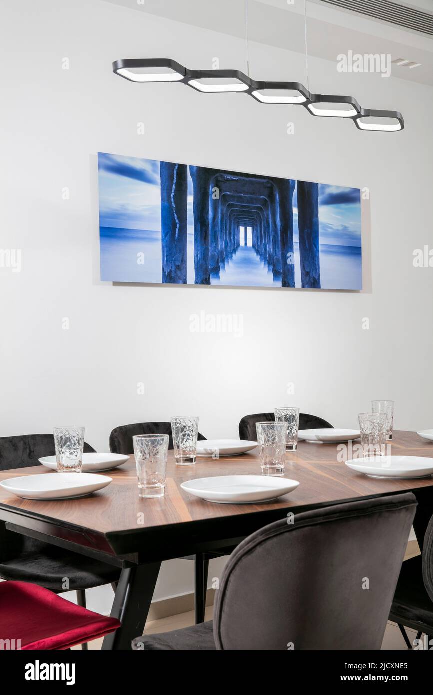 Salle à manger Banque D'Images