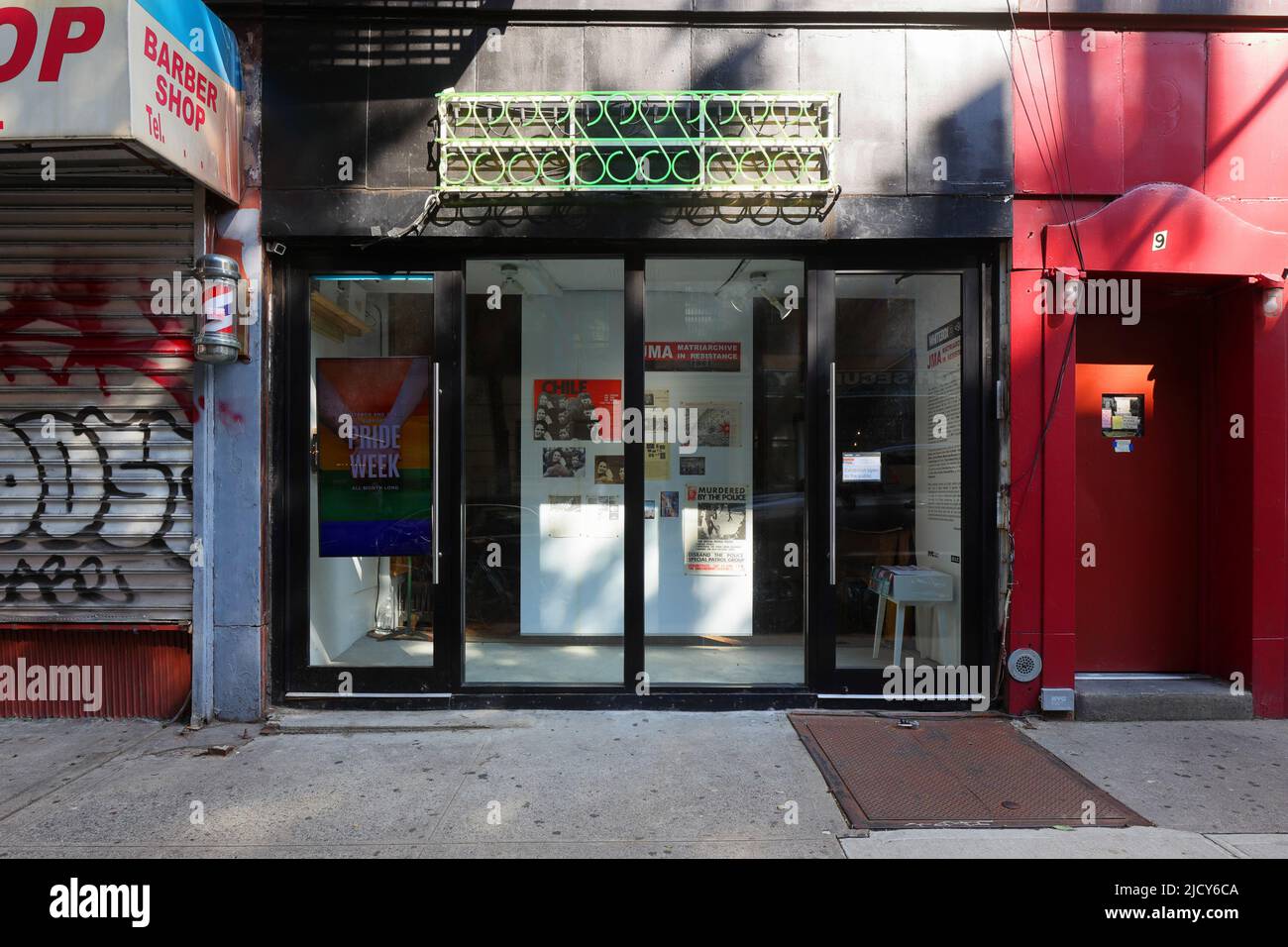 Whitebox, 9 Avenue B, New York, New York, New York photo d'une galerie d'art à but non lucratif dans le quartier Lower East Side de Manhattan. Banque D'Images