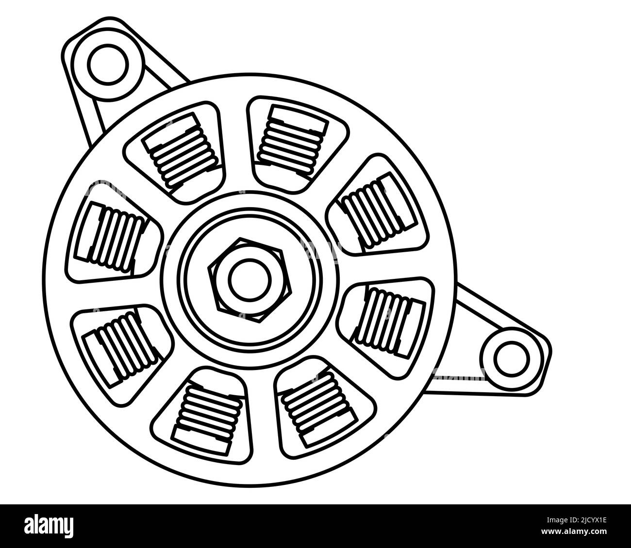 Alternateur électrique Banque d'images vectorielles - Alamy