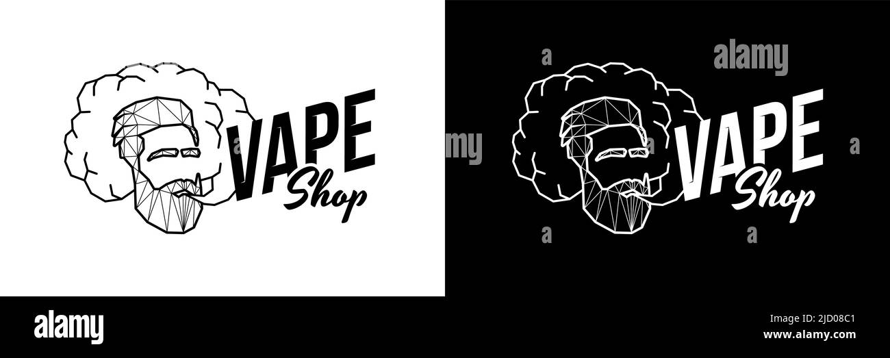 Logo de magasin de vape Banque d'images vectorielles - Page 3 - Alamy