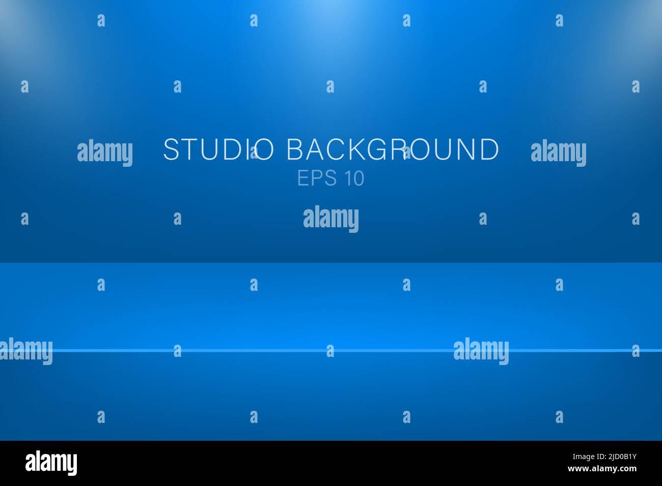 Fond de studio moderne, design parfait pour toutes les applications. Fond abstrait vectoriel bleu. 3d illustration vectorielle. Illustration de Vecteur