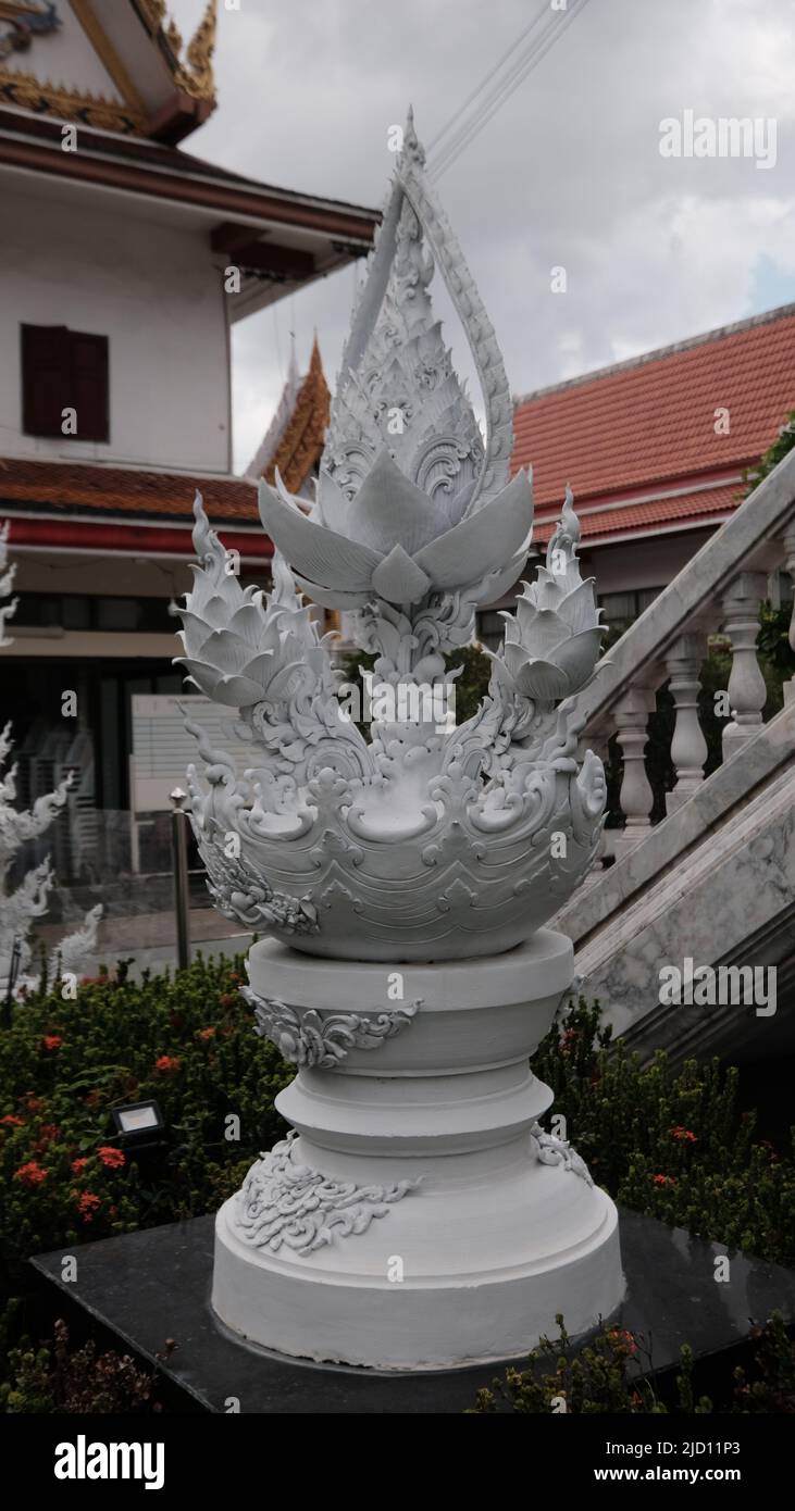 Wat Suthiwararam Charoen Krung Road, Yan Nawa, Sathon, Bangkok Thaïlande Banque D'Images