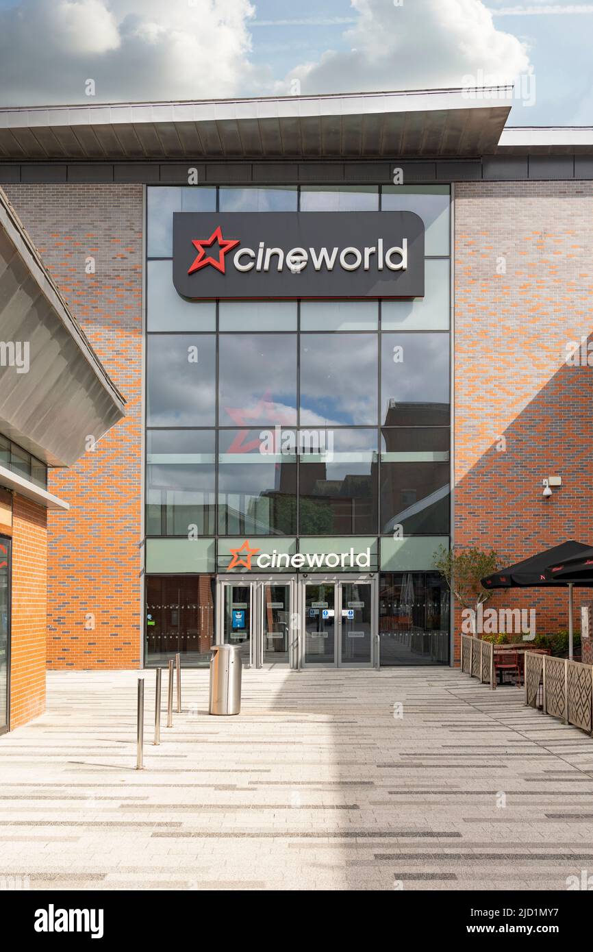 cineworld construit une chaîne de cinéma internationale Banque D'Images