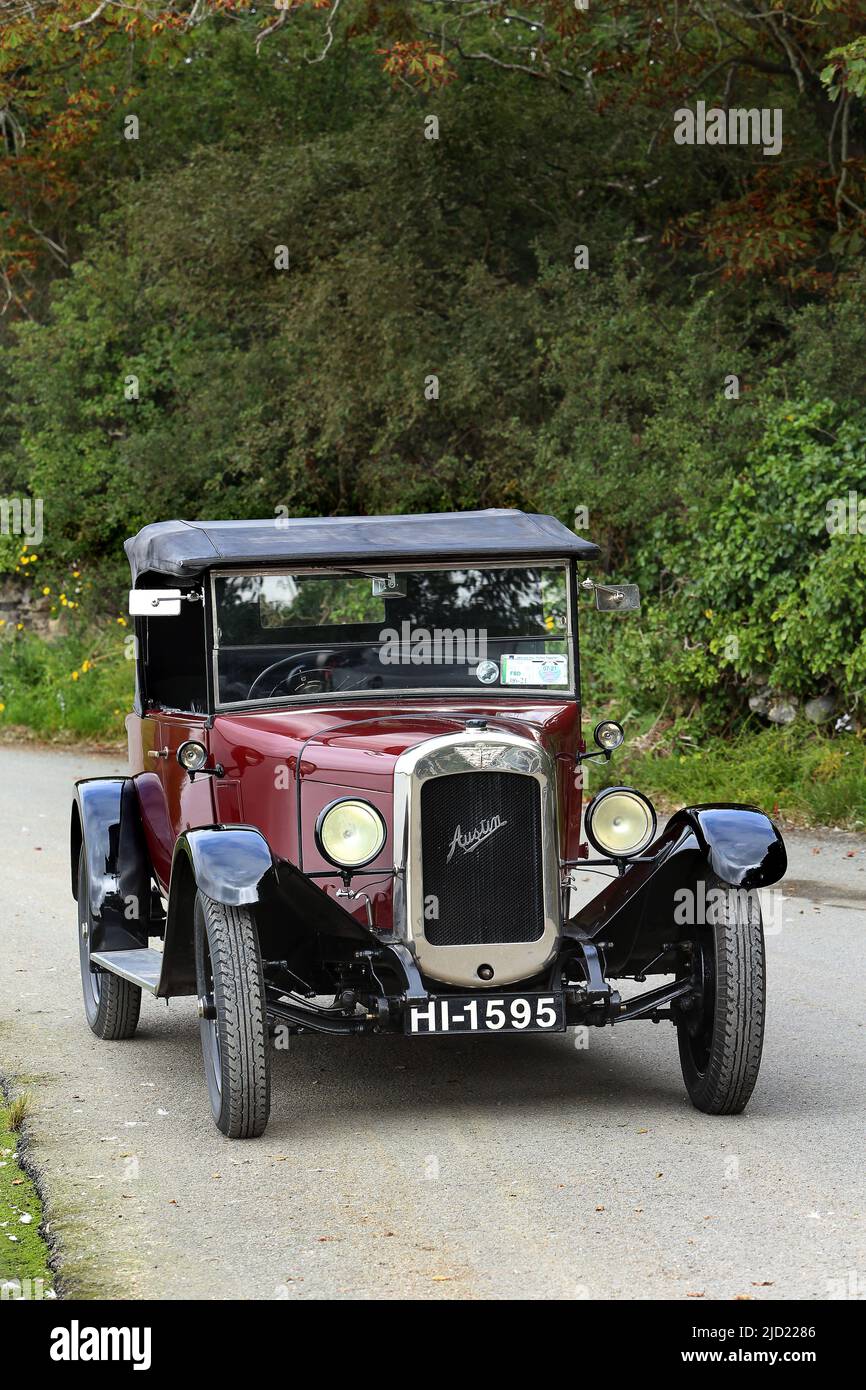 1927 Austin 12/4 voiture Banque D'Images