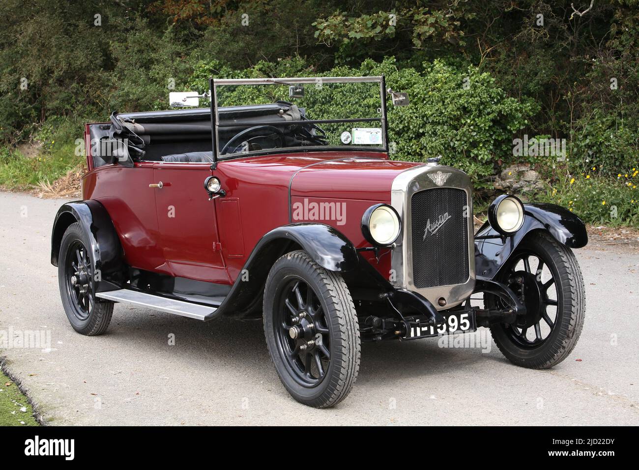 1927 Austin 12/4 voiture Banque D'Images