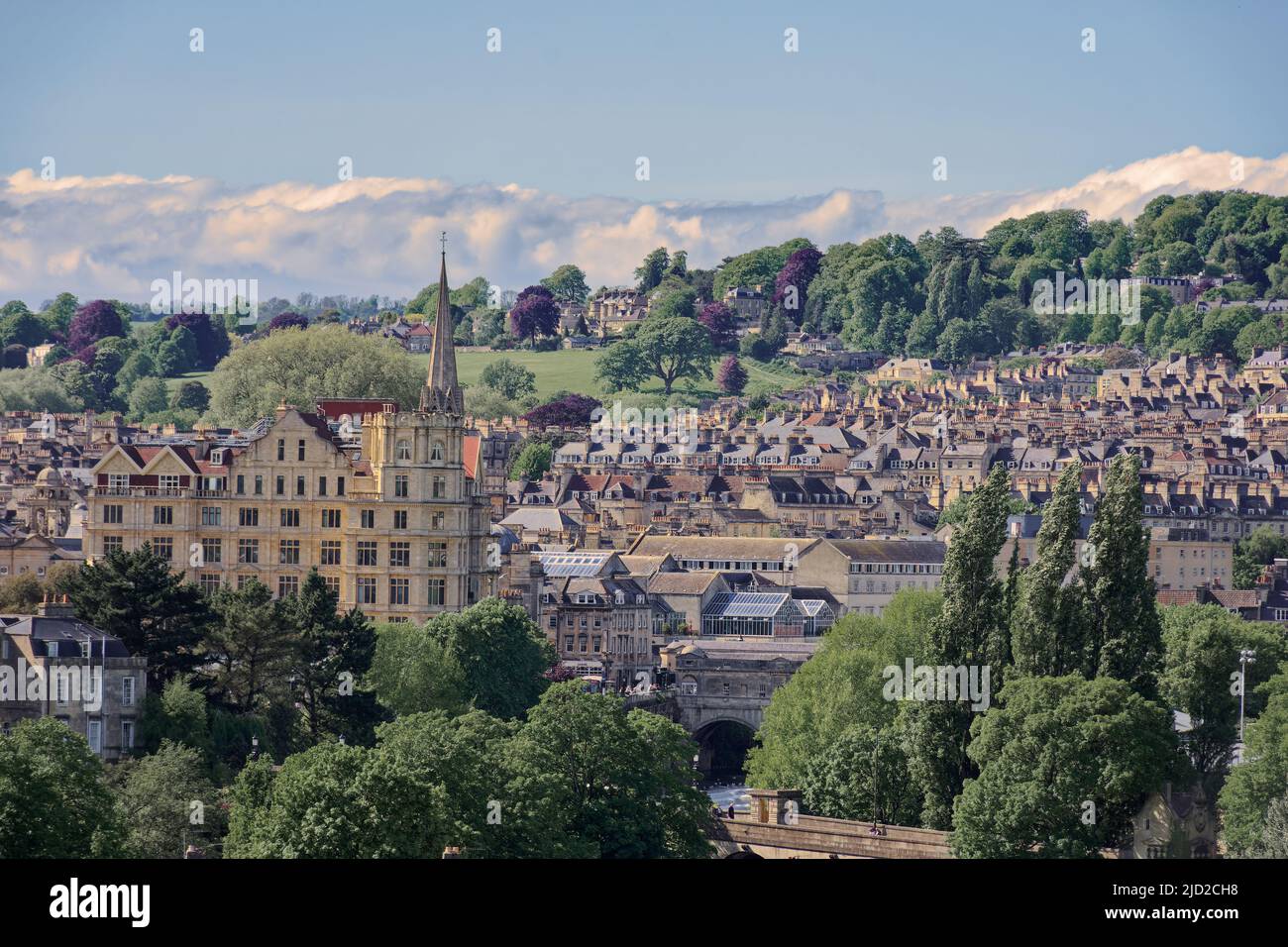 Ville de Bath Banque D'Images