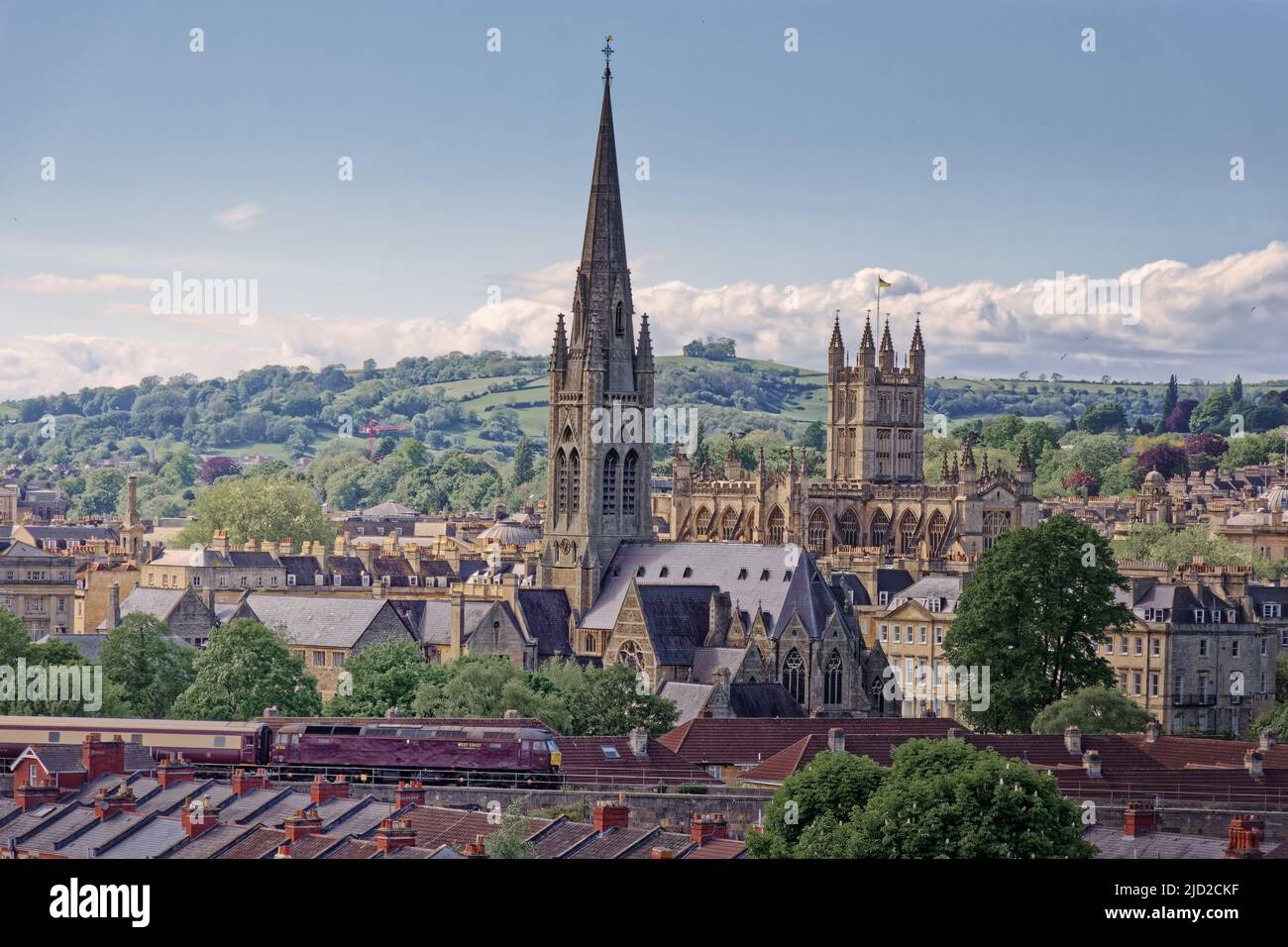 Ville de Bath Banque D'Images