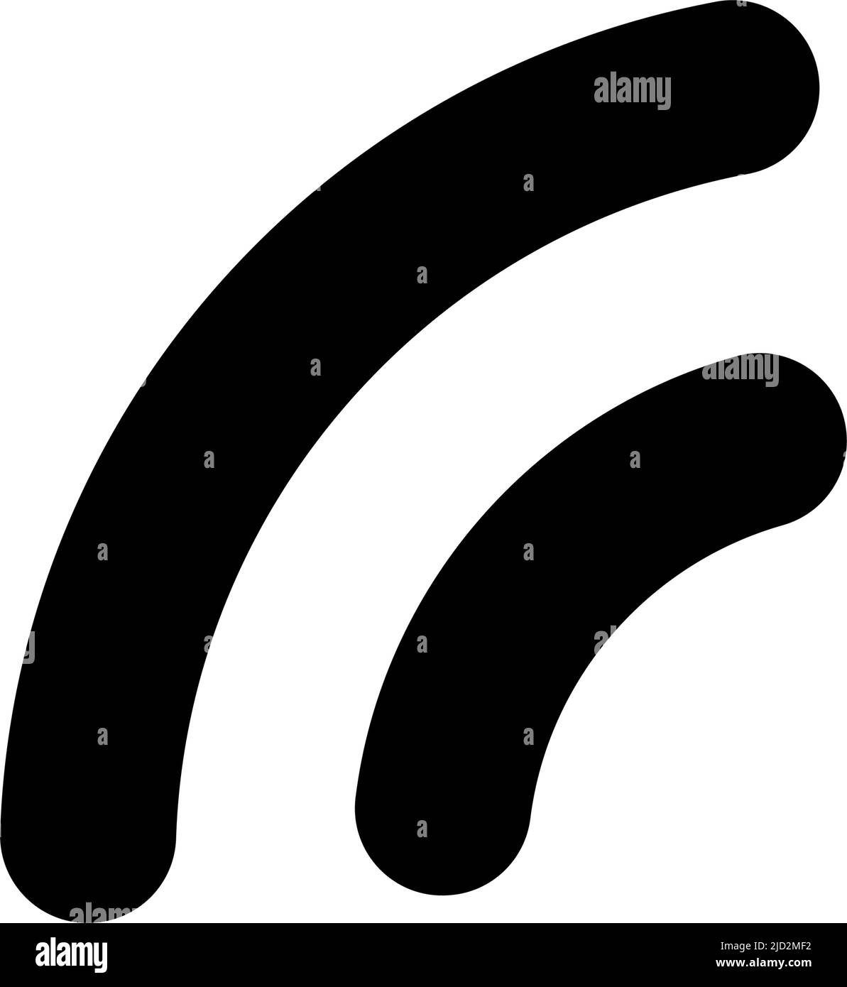 Icône pour la radio et les ondes sonores. Communication Internet. Vecteur modifiable. Illustration de Vecteur