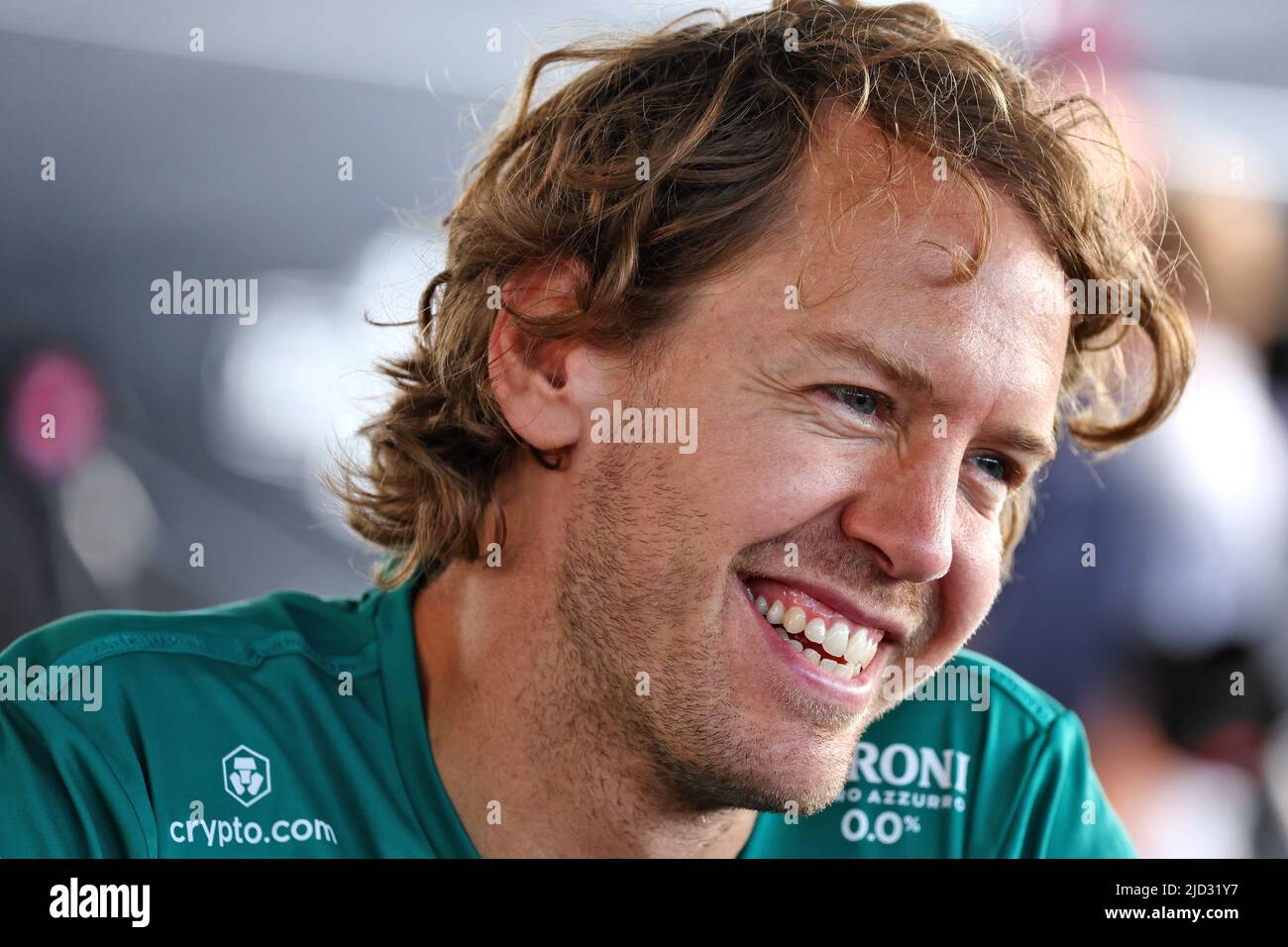 Sebastian Vettel (GER) Aston Martin F1 Team. 17.06.2022. Championnat du monde Formula 1, route 9, Grand Prix canadien, Montréal, Canada, Journée d'entraînement. Le crédit photo doit être lu : images XPB/Press Association. Banque D'Images